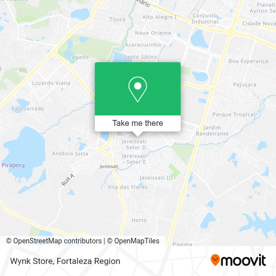 Wynk Store map