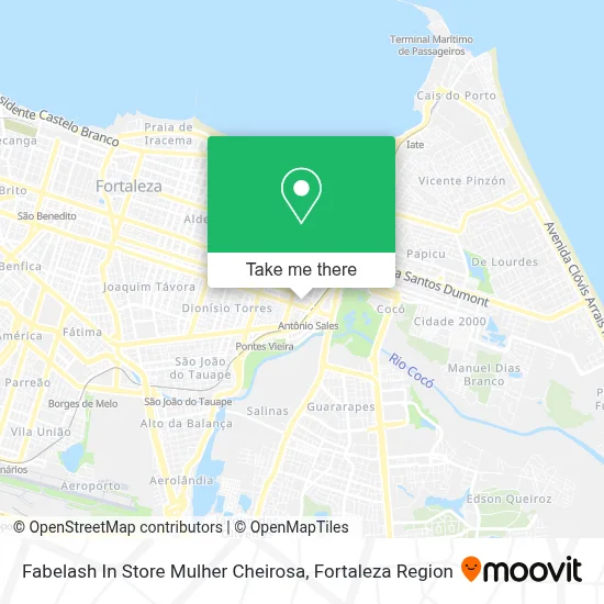 Fabelash In Store Mulher Cheirosa map