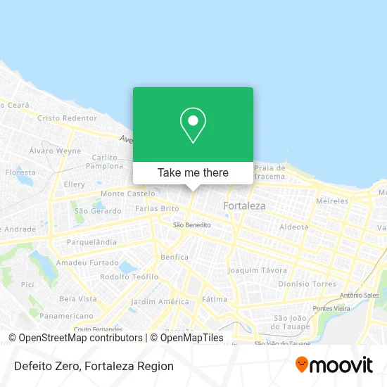 Defeito Zero map