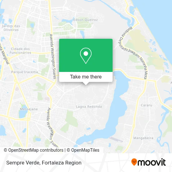 Sempre Verde map