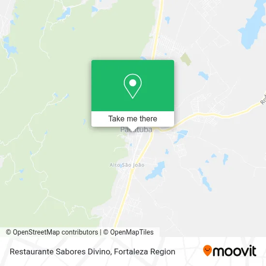 Restaurante Sabores Divino map