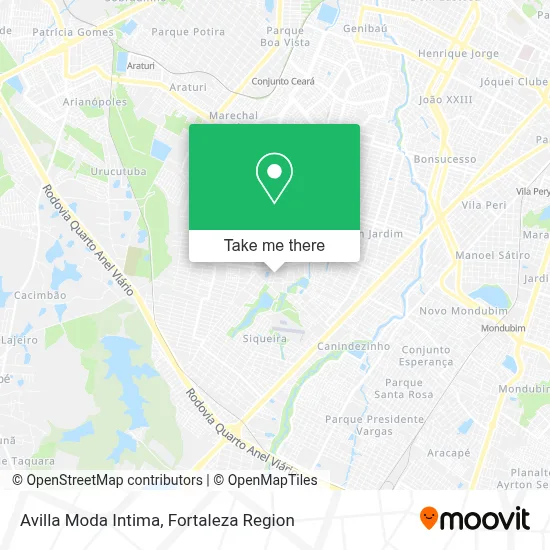 Avilla Moda Intima map