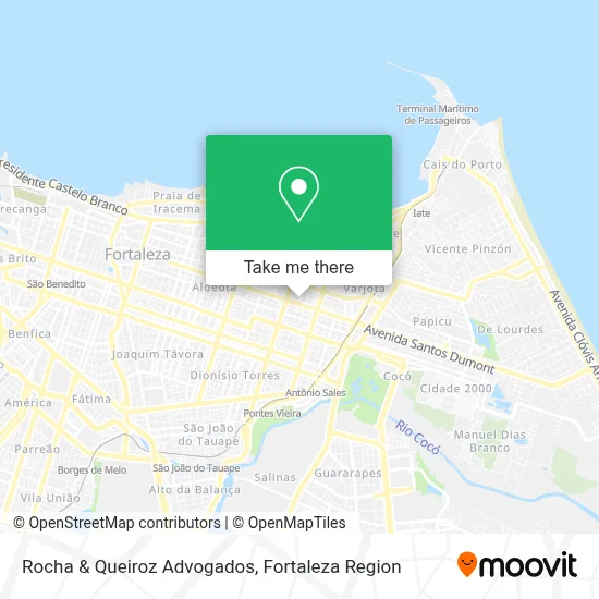 Rocha & Queiroz Advogados map