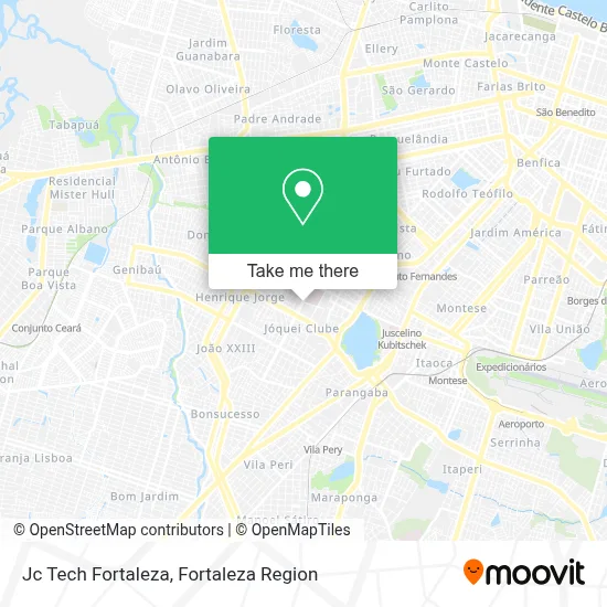 Jc Tech Fortaleza map