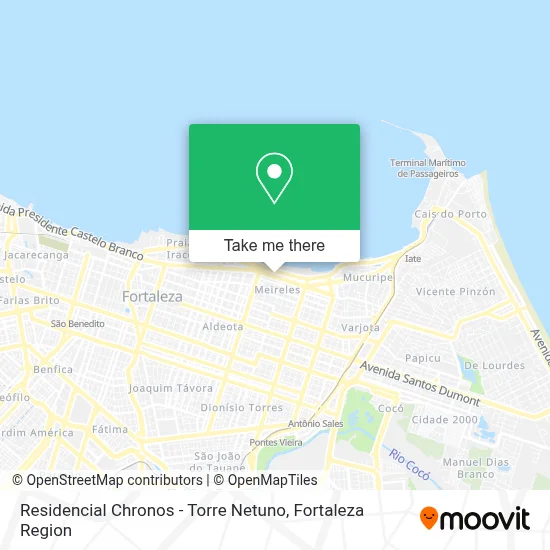 Residencial Chronos - Torre Netuno map