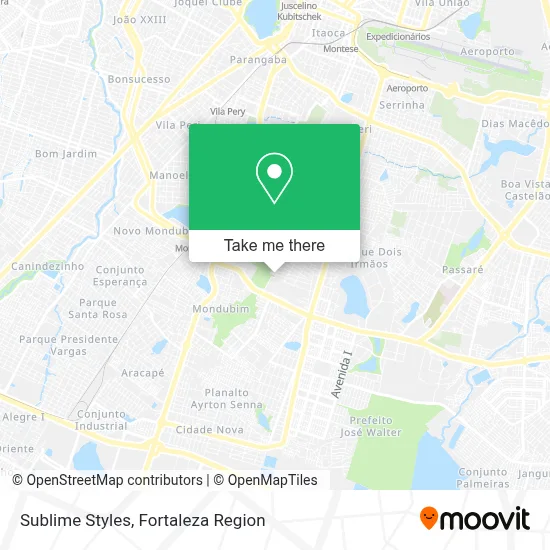 Sublime Styles map
