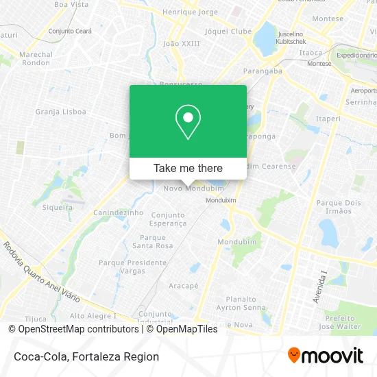 Coca-Cola map