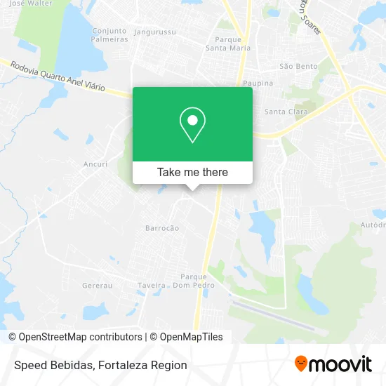 Speed Bebidas map