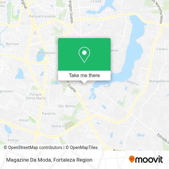 Magazine Da Moda map