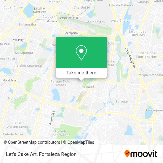 Let's Cake Art map