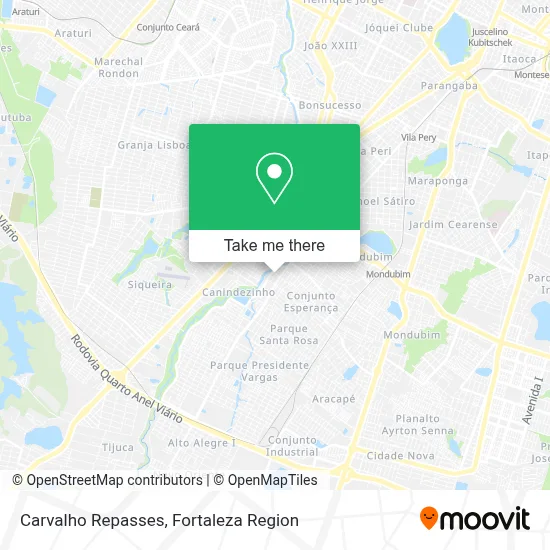 Carvalho Repasses map