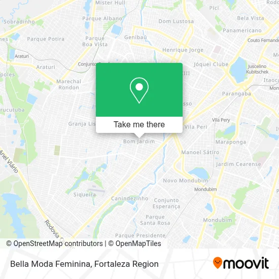 Bella Moda Feminina map