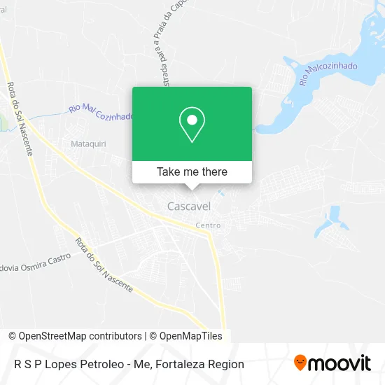 R S P Lopes Petroleo - Me map