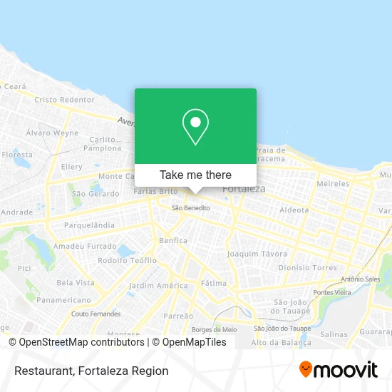 Restaurante map
