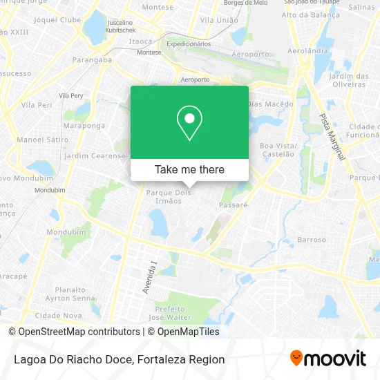 Lagoa Do Riacho Doce map