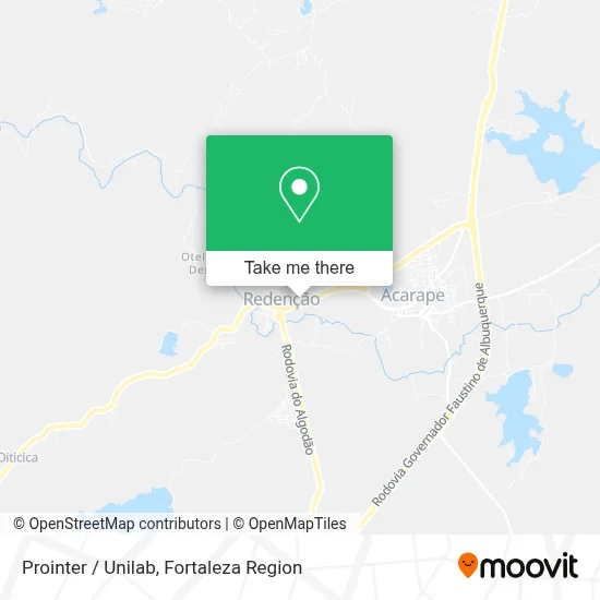Prointer / Unilab map