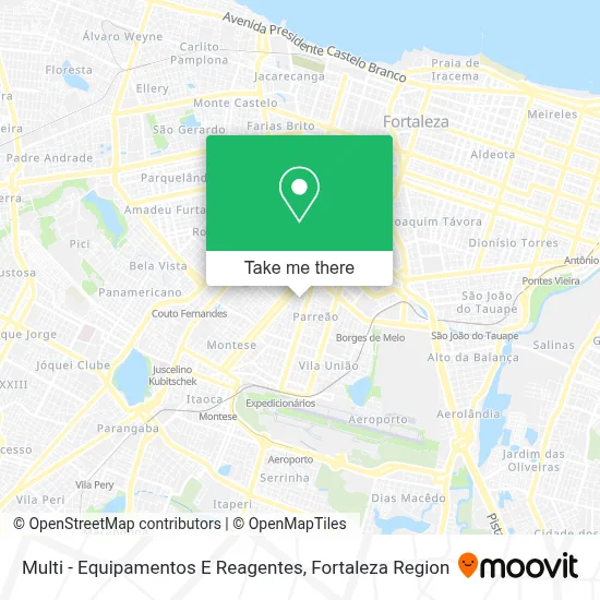 Multi - Equipamentos E Reagentes map