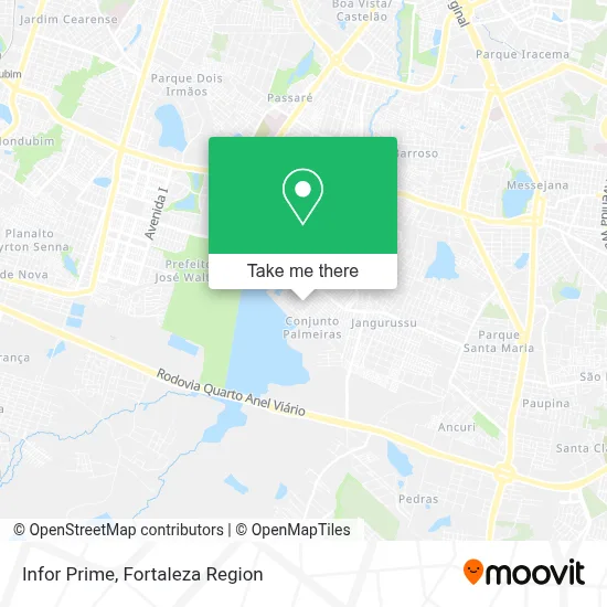 Infor Prime map