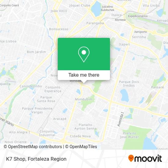 K7 Shop map