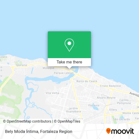 Bely Moda Íntima map