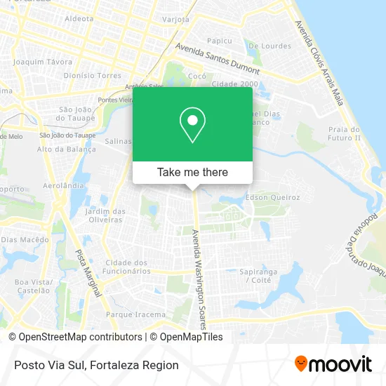 Posto Via Sul map