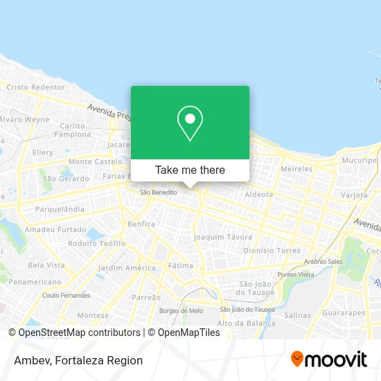 Ambev map