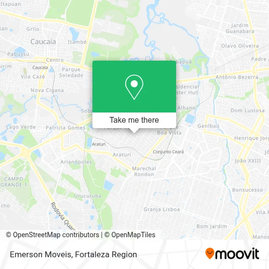 Emerson Moveis map