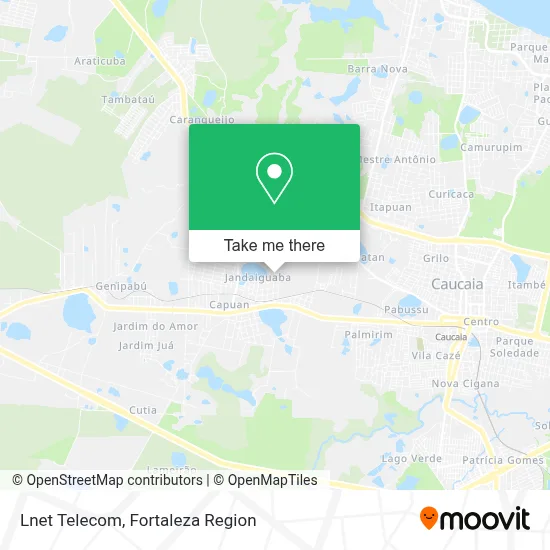 Lnet Telecom map