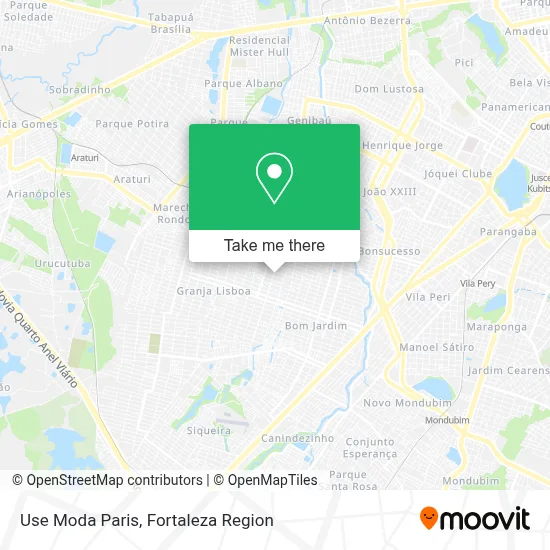 Use Moda Paris map