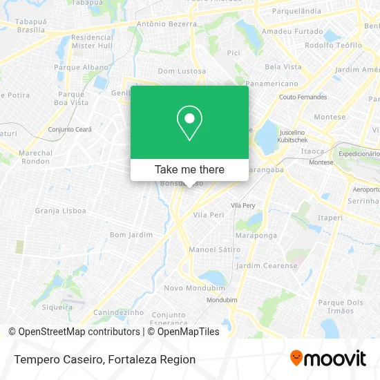 Tempero Caseiro map