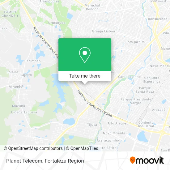 Planet Telecom map
