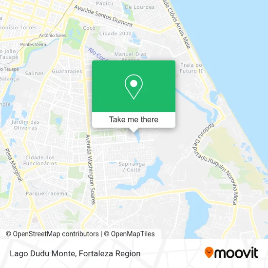Lago Dudu Monte map