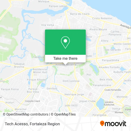 Tech Acesso map