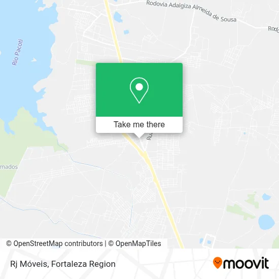 Rj Móveis map