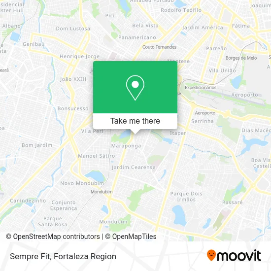 Sempre Fit map