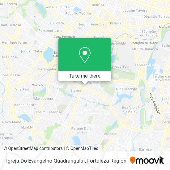 Igreja Do Evangelho Quadrangular map