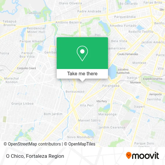O Chico map