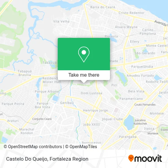 Castelo Do Queijo map