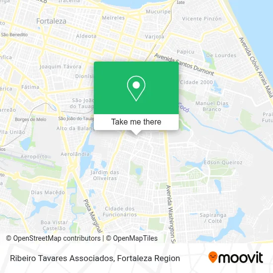 Ribeiro Tavares Associados map