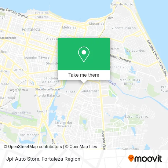 Jpf Auto Store map
