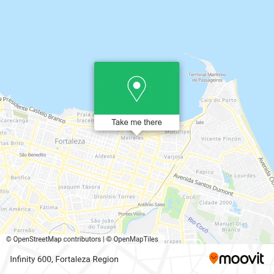 Infinity 600 map