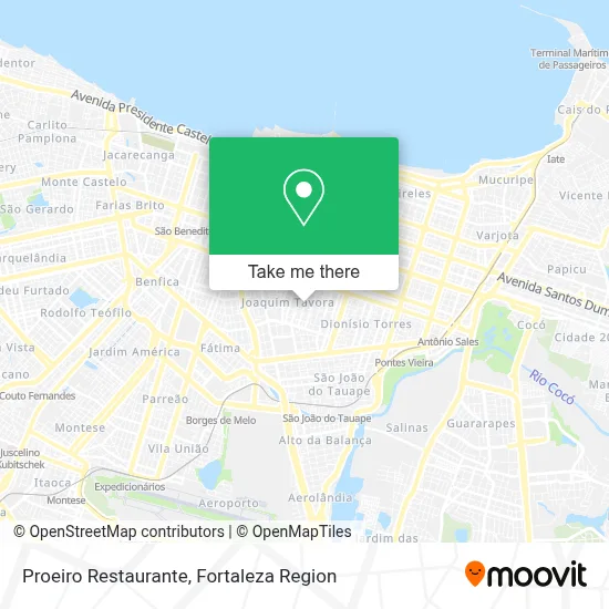Proeiro Restaurante map