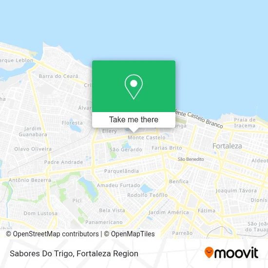 Sabores Do Trigo map