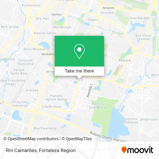 Rm Camarões map