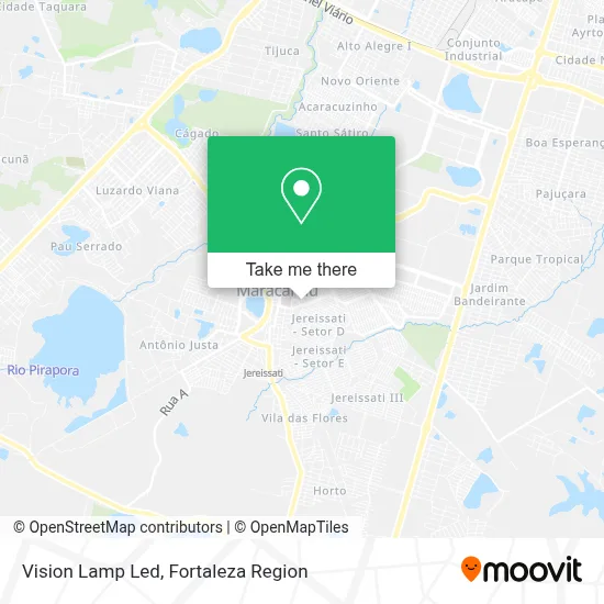 Vision Lamp Led map