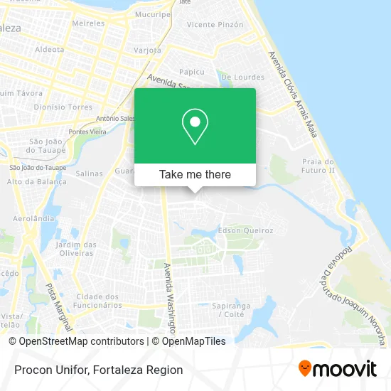 Procon Unifor map