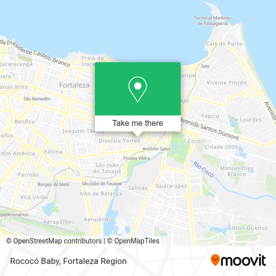 Rococó Baby map