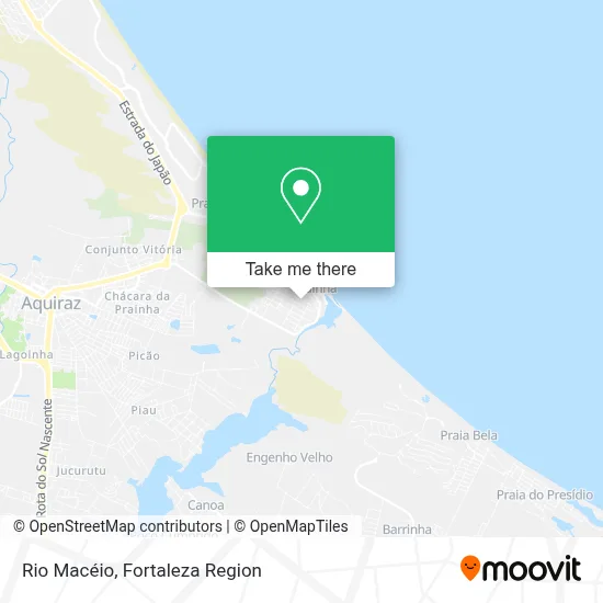 Rio Macéio map