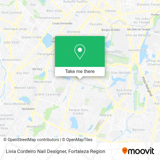 Livia Cordeiro Nail Designer map