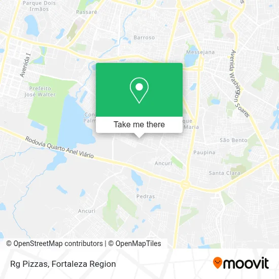 Rg Pizzas map